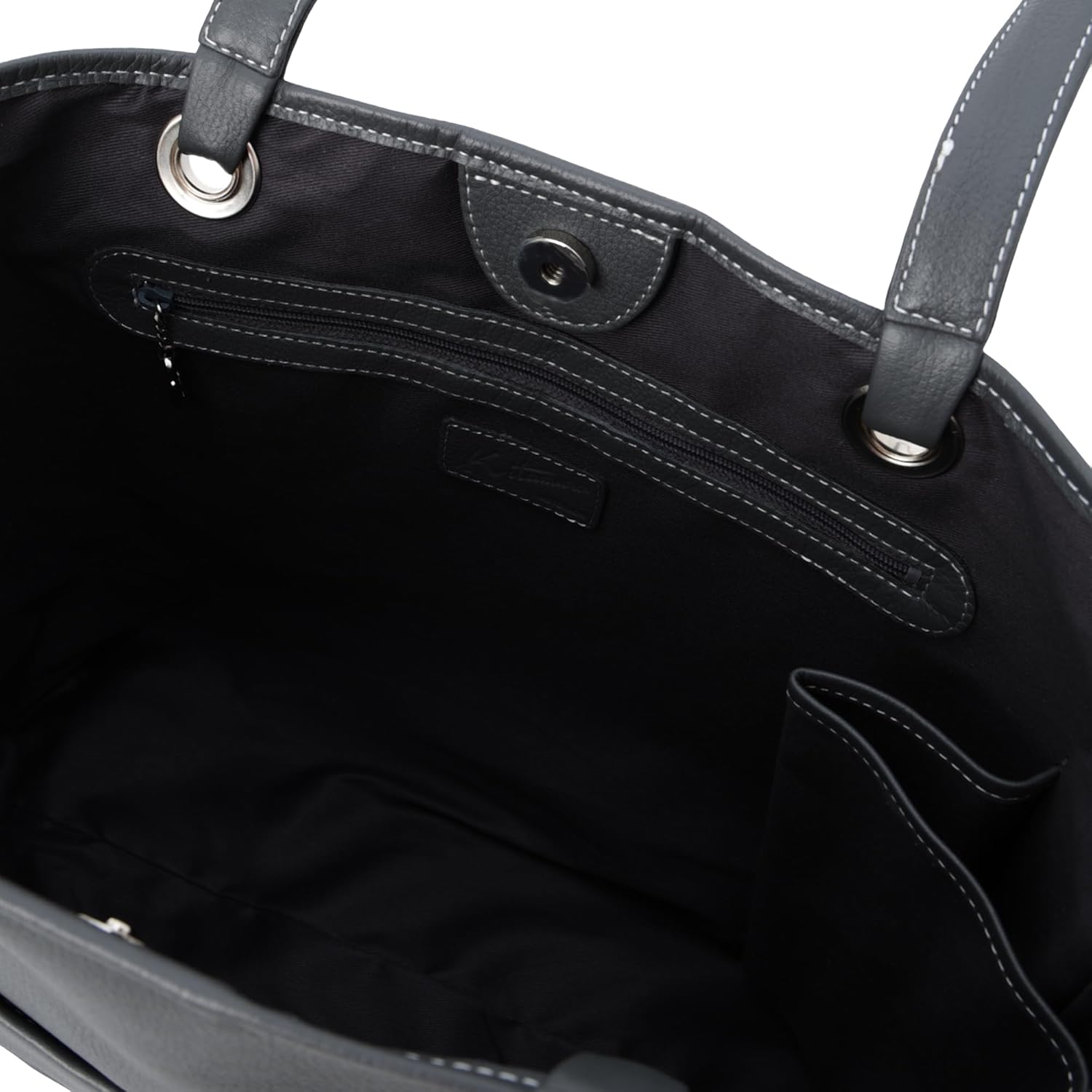 [キタムラ] Ｋマーク入り外ポケット A4サイズ対応セミショルダーバッグ Y-1088