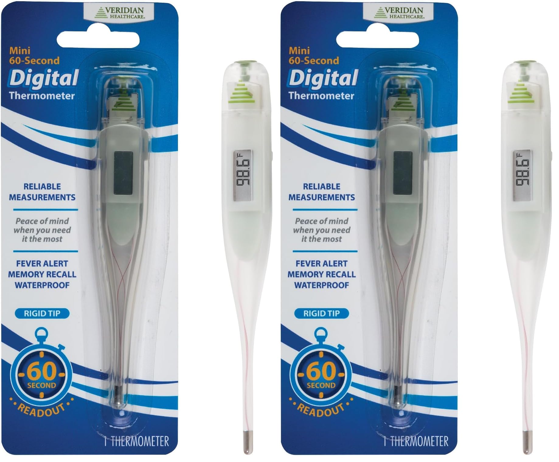 Amazon.com: Veridian Healthcare Digital Thermometer | 60-Second