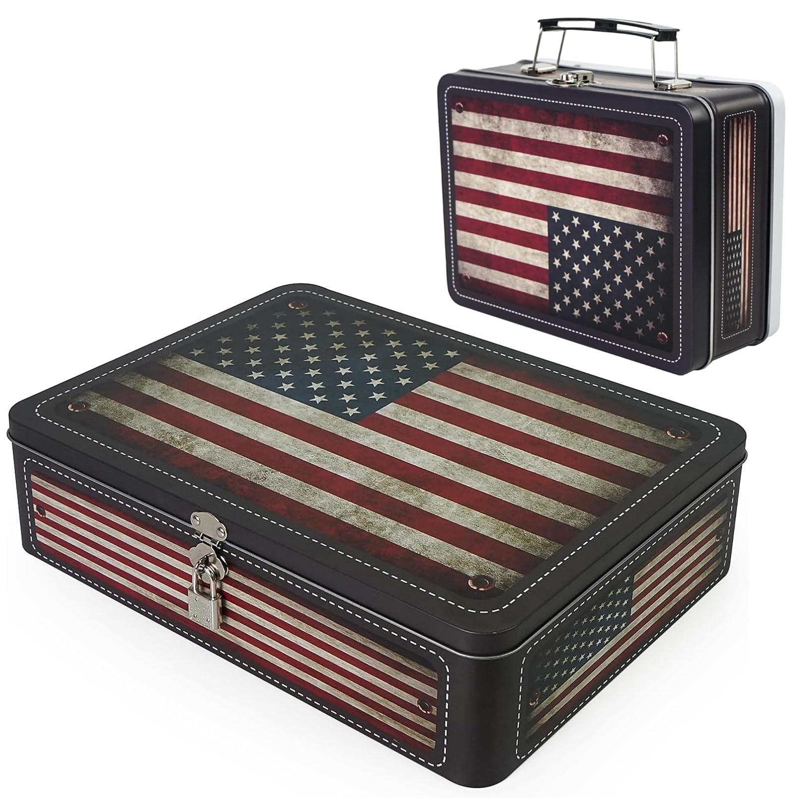 Amazon.com: Luwint Decorative Storage Box, 12''L X 9''W Metal