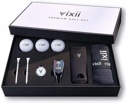 Golf Accessories Kit with Towel Tees Divot Tool Marker