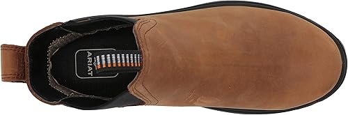 Miniatura 2 de Ariat Botas de construcción Turbo Chelsea H2O con punta de carbono para hombre, Golden Grizzly, talla única
