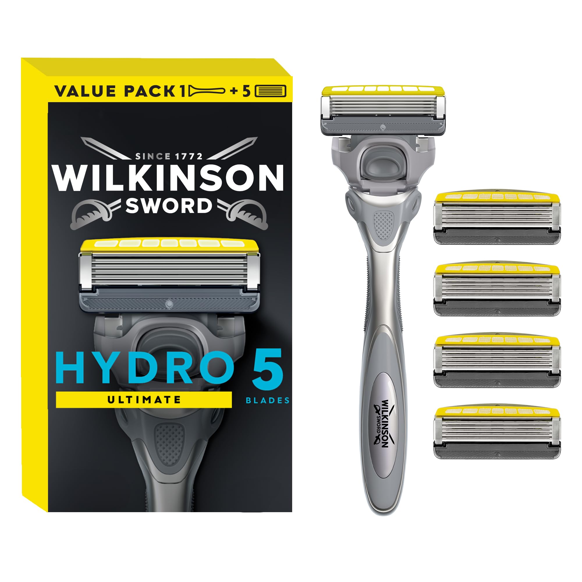 Wilkinson Sword - Hydro5 Skin Protection Advanced - Special Pack - Paquete con 1 mango y 5 cuchillas de carga