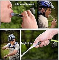 Vista 7 de Paquete de hidratación con mochila de 2 litros, ideal para deportes al aire libre, correr, senderismo, camping, ciclismo, esquí