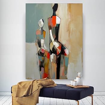 愛の部屋 F15 油彩画 人物画 oil painting art 愛の部屋 F15 油彩画 人物画 oil painting art