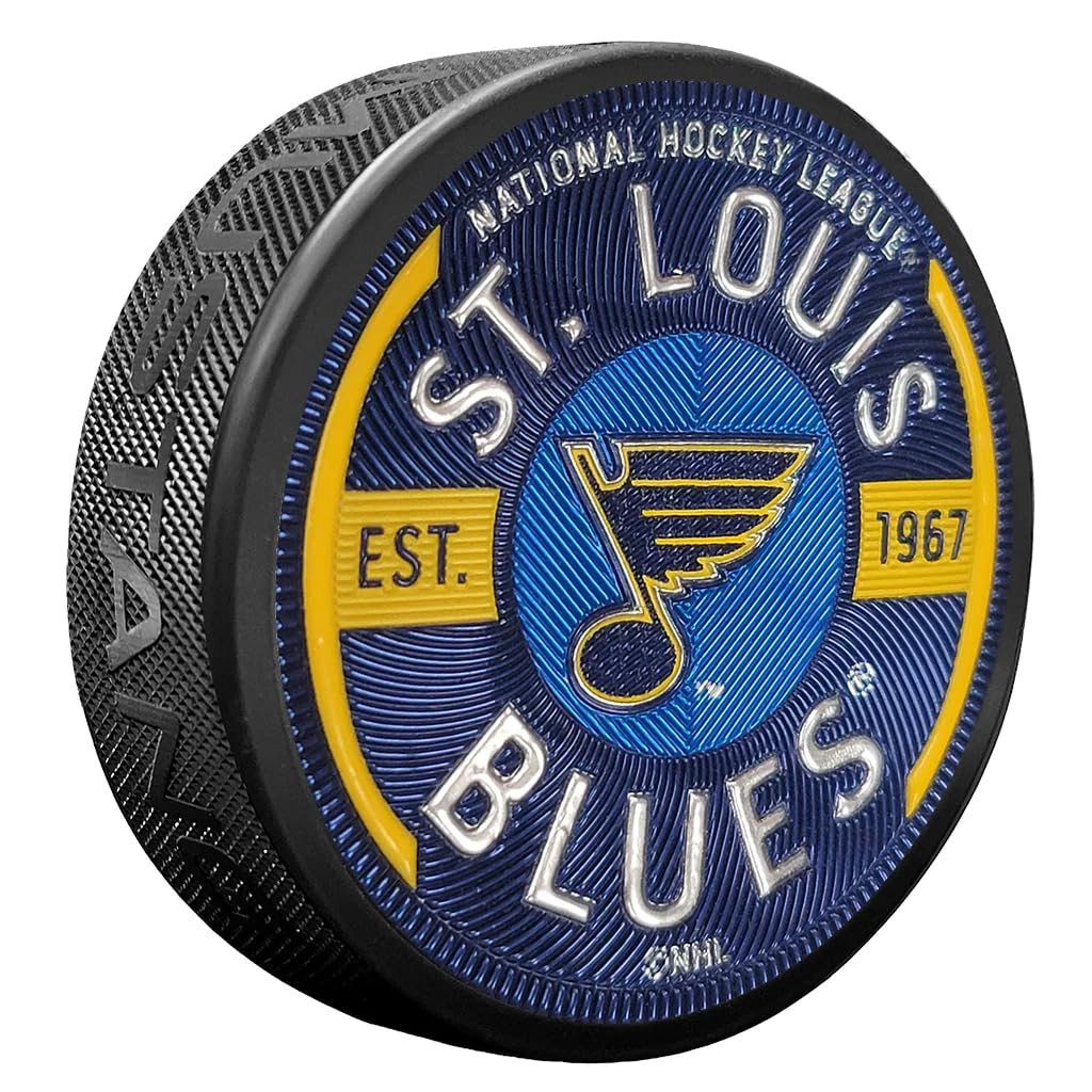 Sports Decor St. Louis Blues Gear Puck Design Trimflexx