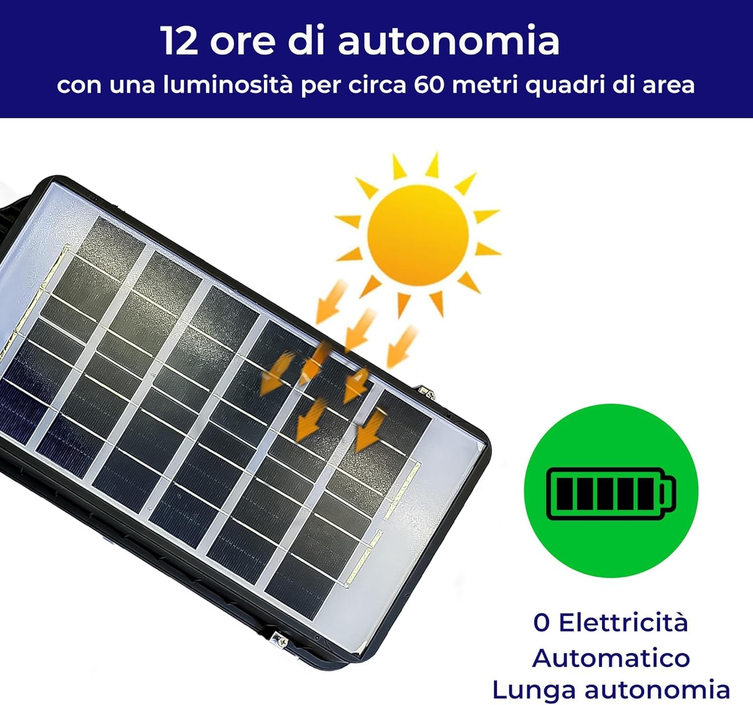 3 sztuki lamp solarnych LED 1000 W z czujnikiem zmierzchu i ruchem z pilotem zdalnego sterowania, lampa solarna 420 diod LED, IP66, 6500k