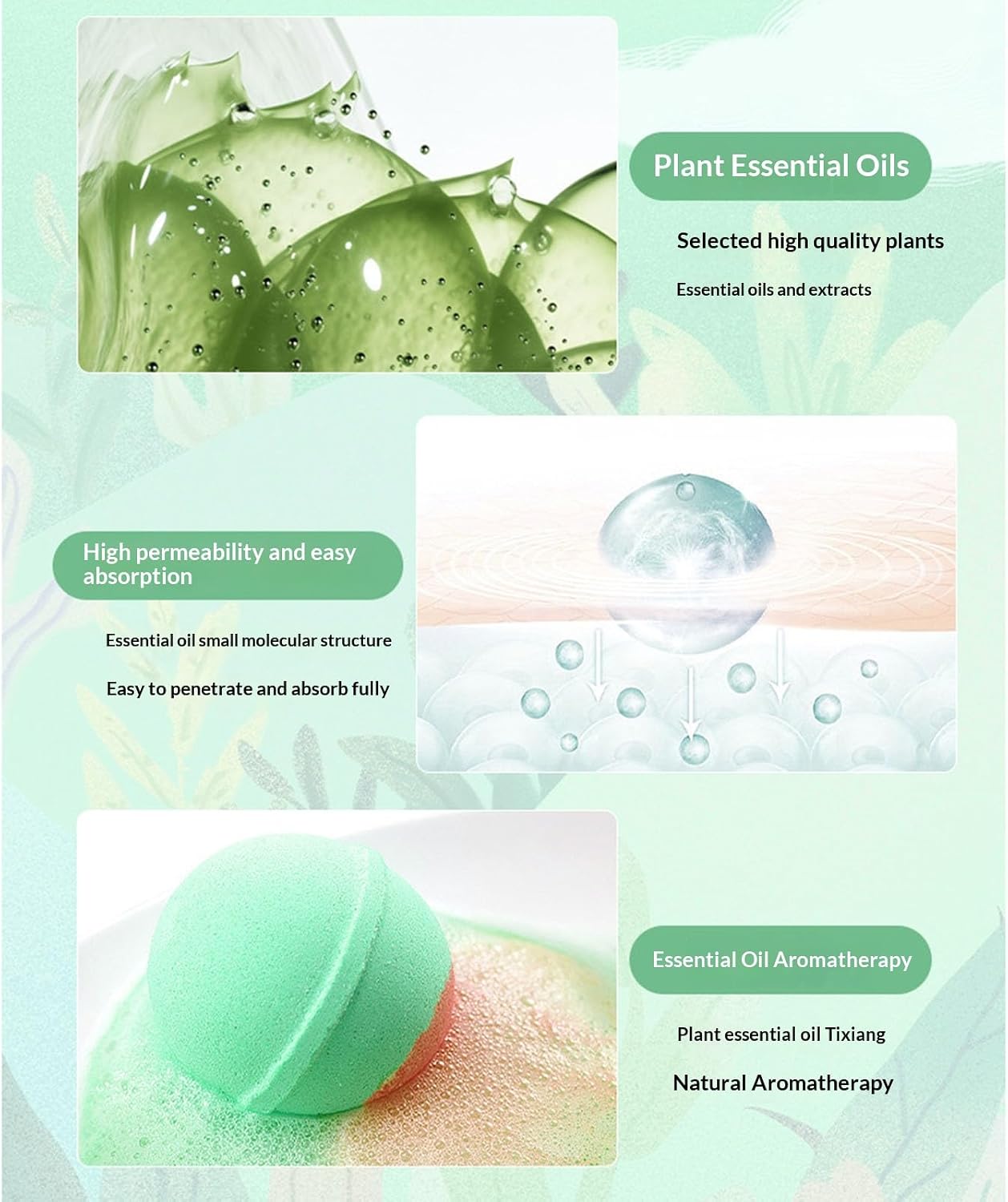 12 Pack Bath Bombs Home Spa Relaxing Steaming Soothing Bubble Bath Set Shower (C, One Size)