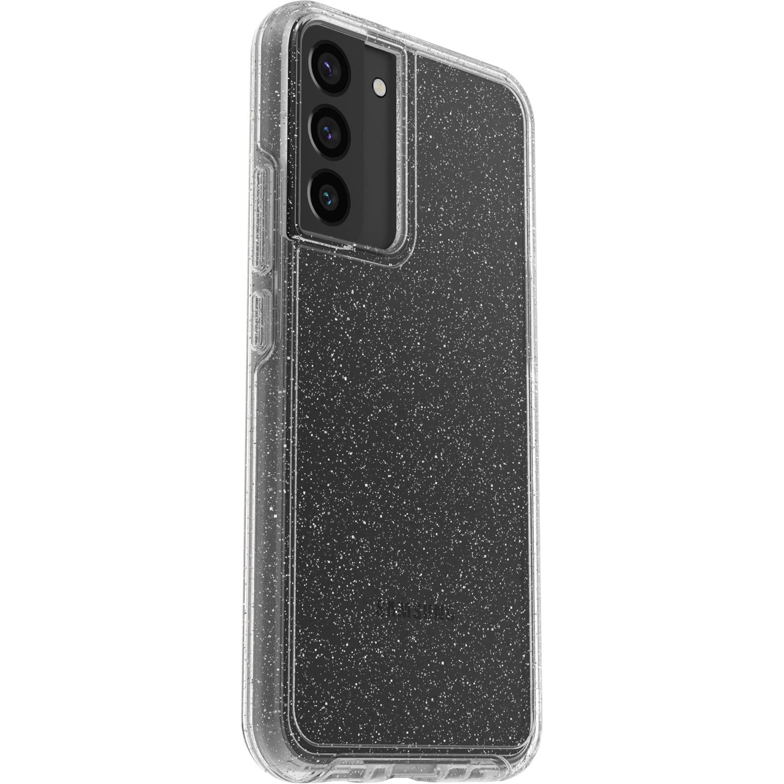 Otterbox Cover per Samsung Galaxy S22+ Symmetry Clear, resistente a shock e cadute, sottile, testata 3x MIL-STD 810G, protezione antimicrobica, Stardust