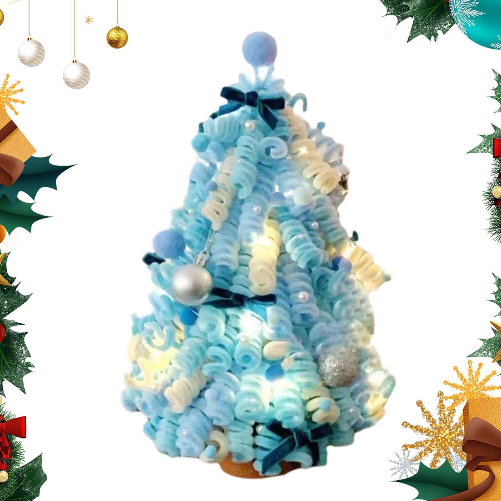 クリスマスツリー　ハンドメイド Amazon.co.jp: Yianyal DIYクリスマスツリー - ミニハンドメイド