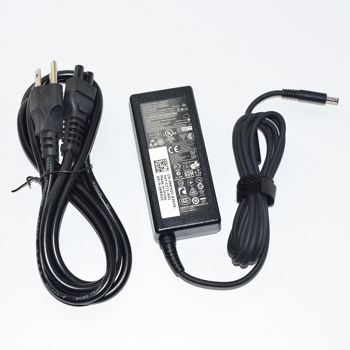 Alimentatore 65W per Dell Inspiron 15-3000 15-5000 15-7000 13-7000 17-5000 11-3000 13-5000 14-3000 14-5000 Serie 5559 5558 5555 19,5V 3,34A Caricatore adattatore per Dell 4,5 * 3,0 mm