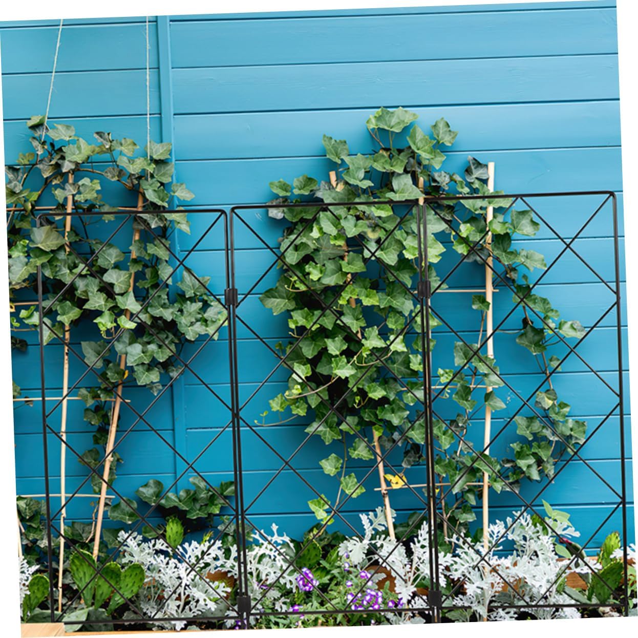 2pcs Garden Trellis Support for Climbing Plants Plant Cages for Tomatoes Vines and Flowers Garden Supplies for Use