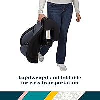 Vista 7 de Safety 1st Grow and Go 2-in-1 Booster Car Seat with ComfortWings, Converts High-Back to Backless, 19" Wide, Fits 3 Across, Lightweight, Foldable