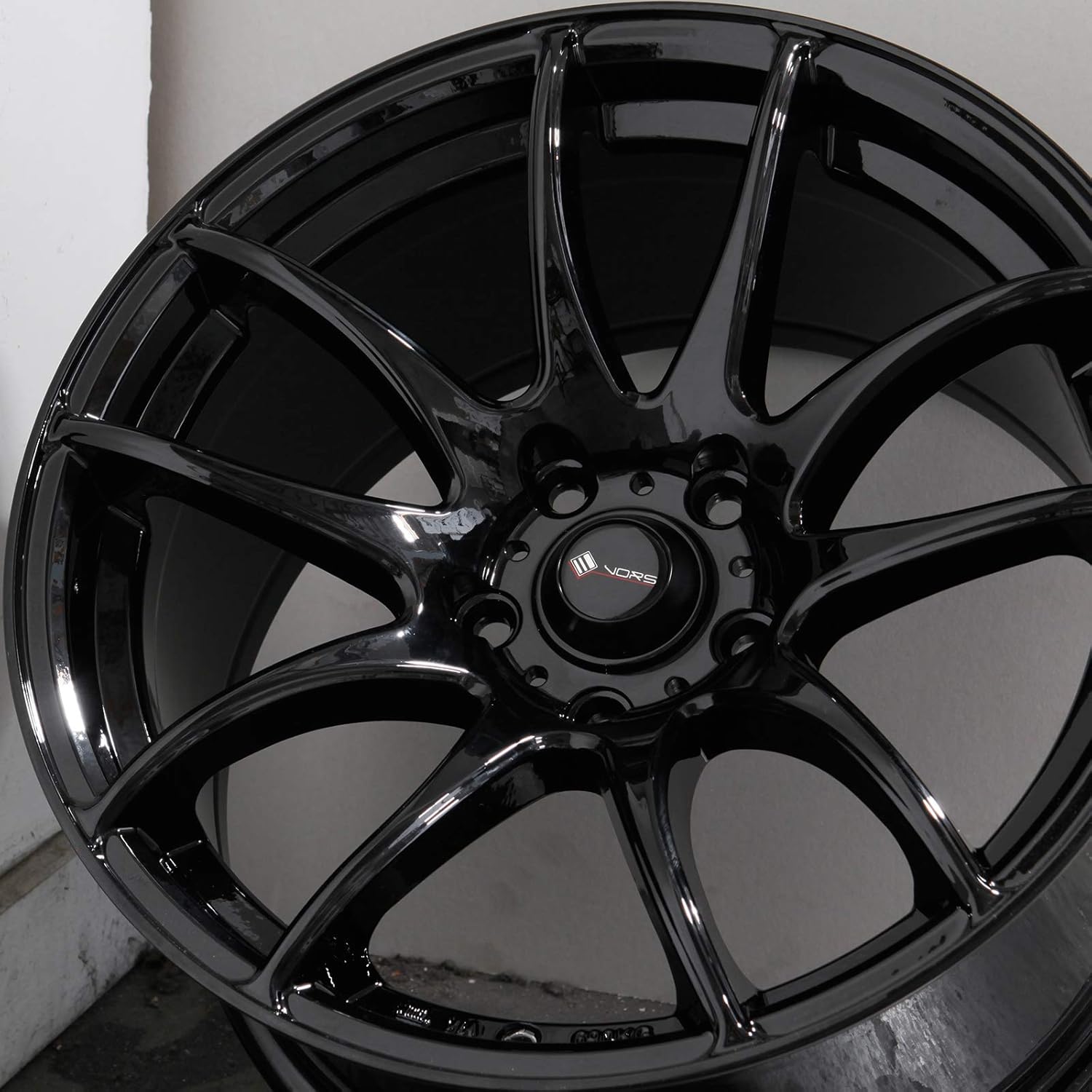 18x9.5 Vors TR4 5x100 35 Black Wheel Rim 73.1