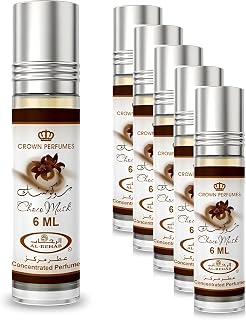 Al-Rehab - Caja de 6 x 6 ml de aceite de perfume de almizcle Choco