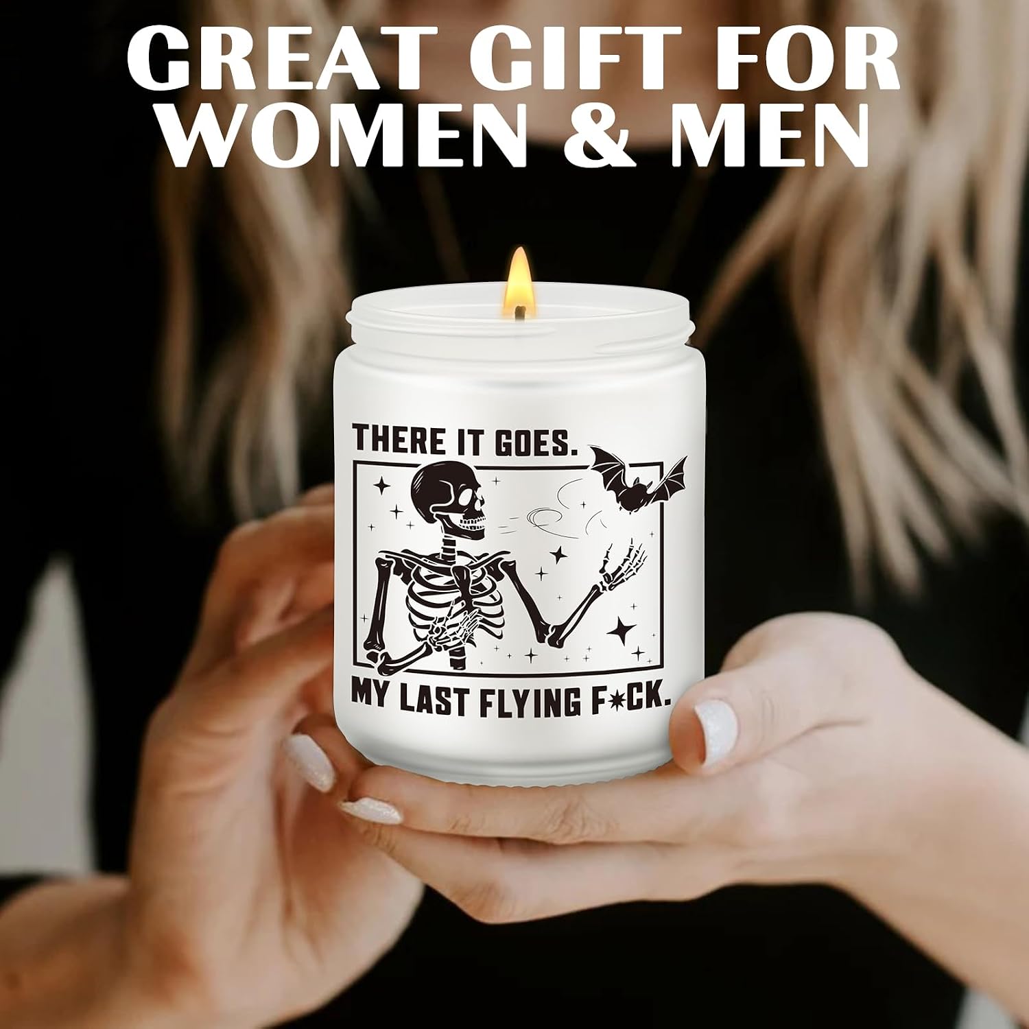 Valentine Gift for Him, Her, Happy Halloween Gifts, My Flying F*ck Candle
