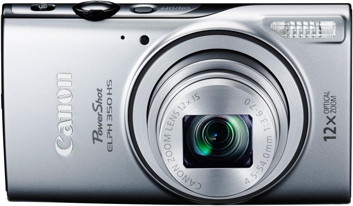 Canon PowerShot ELPH 350 HS WiFi Enabled (Silver) Electronics
