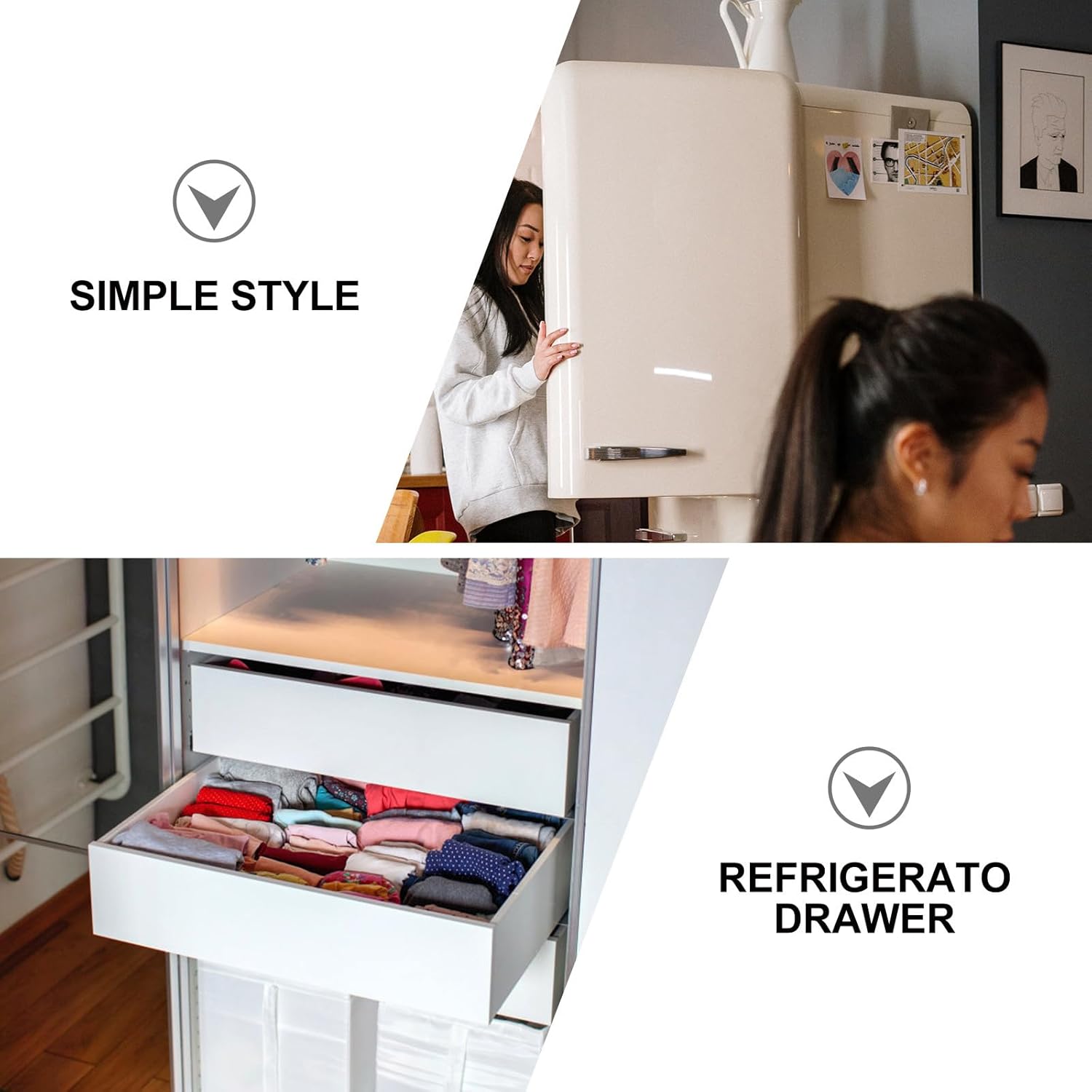 10pcs Childproof Cabinet Locks White Strap Proofing Safety Latches for Refrigerator and Drawer Adhesive Household Guard Locks