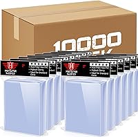 Vista 11 de 600 fundas para tarjetas TopLoaders para tarjetas de intercambio, fundas de plástico suaves y transparentes para tarjetas de béisbol, protector