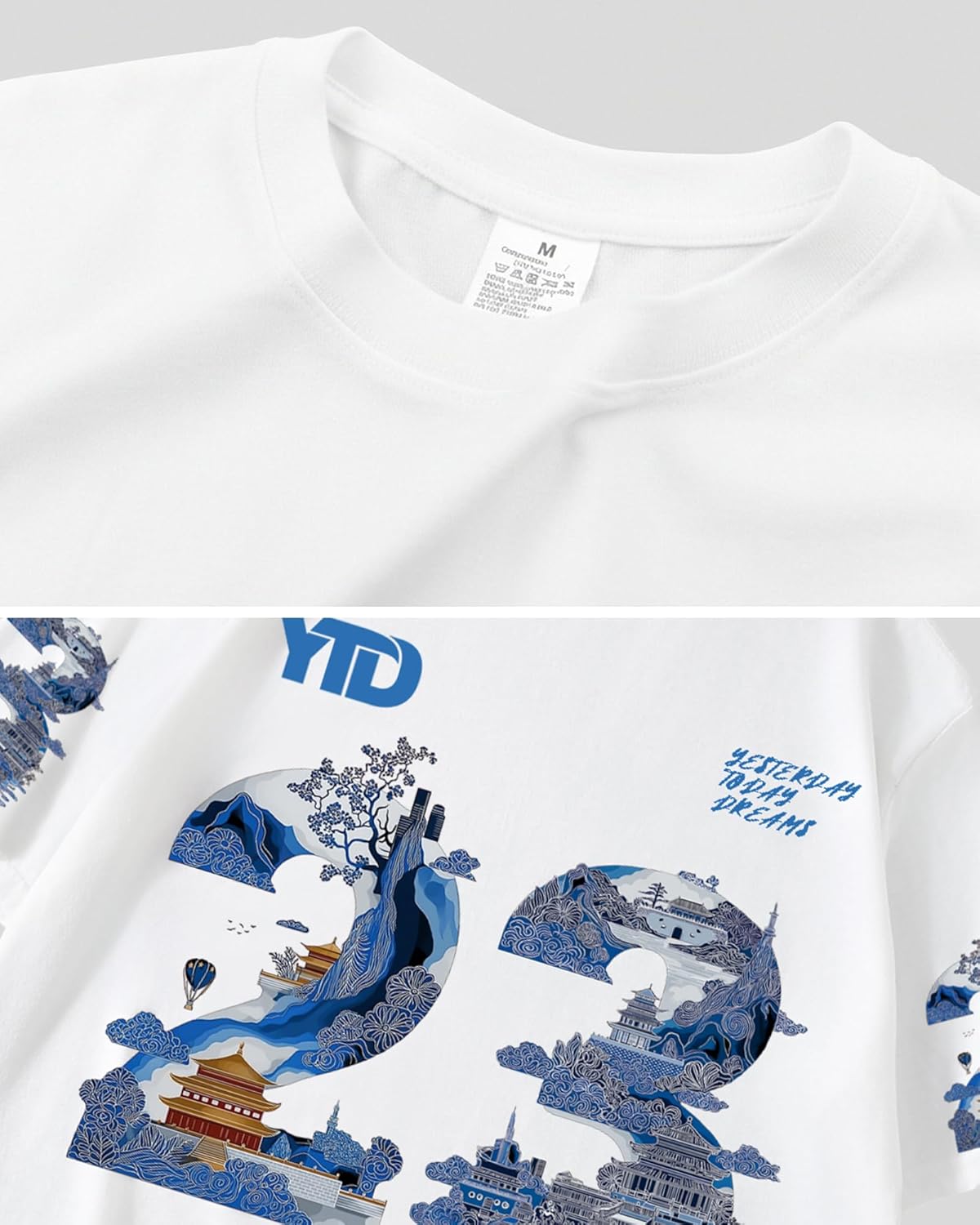 YTD Unisex Valentine's Day T-Shirt - 23" Print Mens Graphic T-Shirts Short Sleeve, Versatile Gift for Men Women (XS-XXL) - Image 5