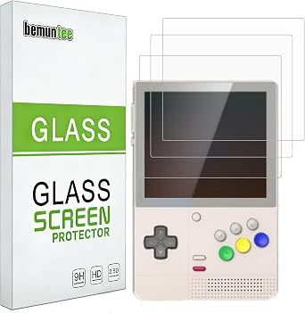 Screen Protector For Retroid Pocket Classic, [3 Pack] Tempered Glass with 9H Hardness, Anti-Scratch, Bubble-Free
