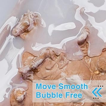 LET'S RESIN Silicone Mold Making Kit 15A, 4H Faster Curing Liquid Silicone Rubber, Super Elastic Translucent Clear Mold Making Kit, Molding Silicone for Silicone Molds, Soap Making, Clay(22lbs)