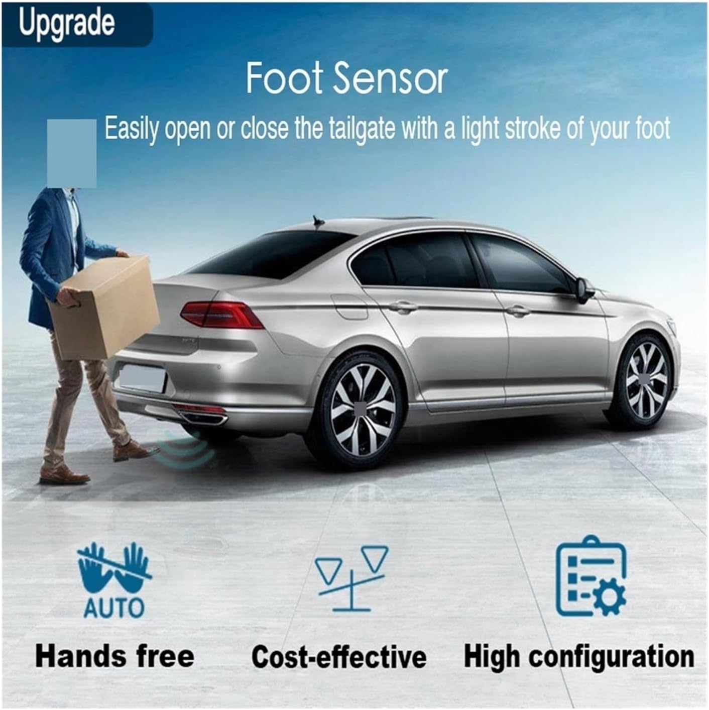 Electric Tailgate Of Trunk Control Of The Trunk Drive Car Lifter Auto Trunk Opening Rear Door Power Compatible With VW ID4 ID4X ID4.Crozz(2.D4X Tailgate)