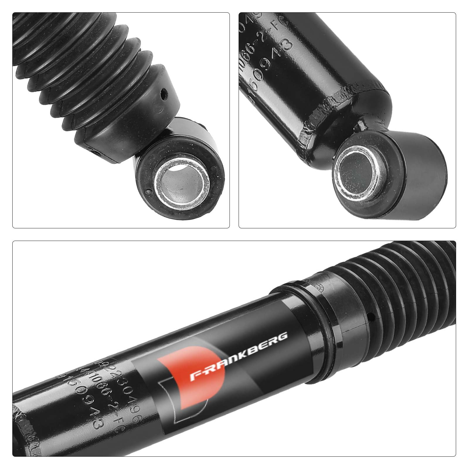 Frankberg 2 amortiguadores traseros izquierdo y derecho, para Xsara Picasso N68 1.6L-2.0L MPV 1999-2007, 405 I Break 1.4L-1.9L Kombi 1988-1992, Reemplazo #00005206S6