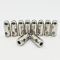 Vista 26 de Rondas de práctica de seguridad de acero, municiones inertes para entrenador de acción, tapa de entrenamiento de disparo seco