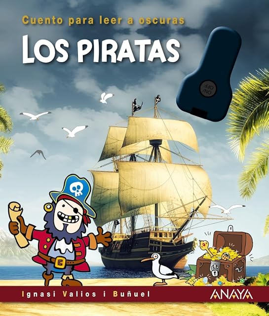Portada de Los Piratas. Cuento para Leer a Oscuras
