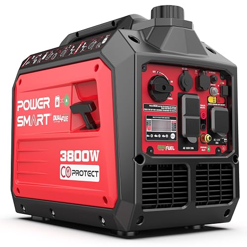 PowerSmart Dual Fuel Portable Inverter Generator product photo (Portable Generators) — ScooterReviewPro review