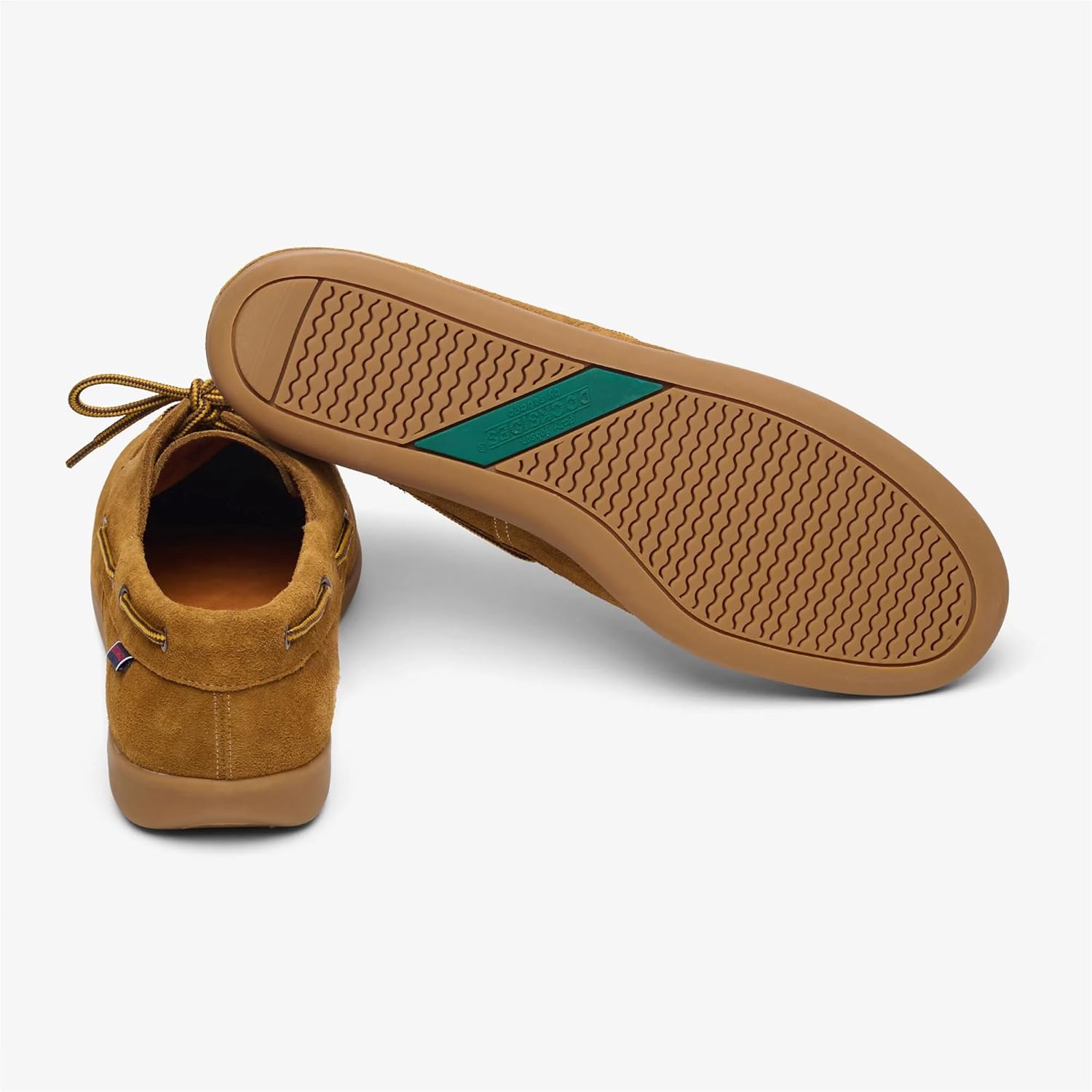 Sebago Men's Gary Jobson Boat Shoe – Full-Grain Leather/Hand-Sewn Suede, Strobel Construction, 360° Lacing