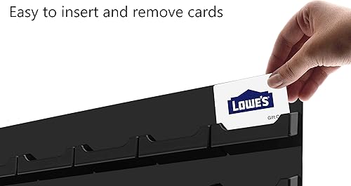 Miniatura 38 de Marketing Holders Tarjetero de pared con accesorios para colgar para tarjetas de regalo o citas de 3.5 x 2 pulgadas, convención, bienes raíces