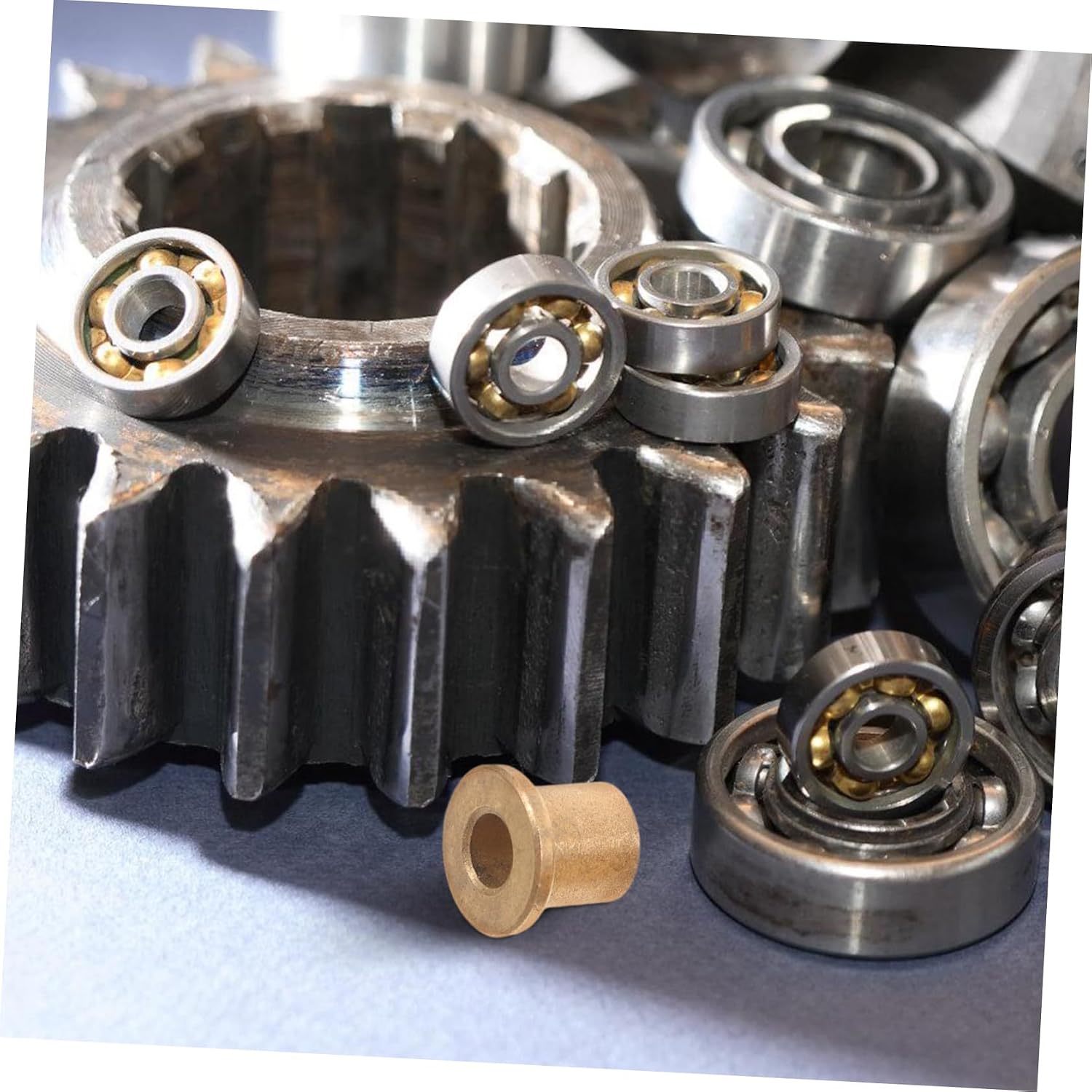 Industrial Sleeve Bearings Wrapped Bushing Pair Flanged Sleeve Bearing Performance for Heavy-Duty Use