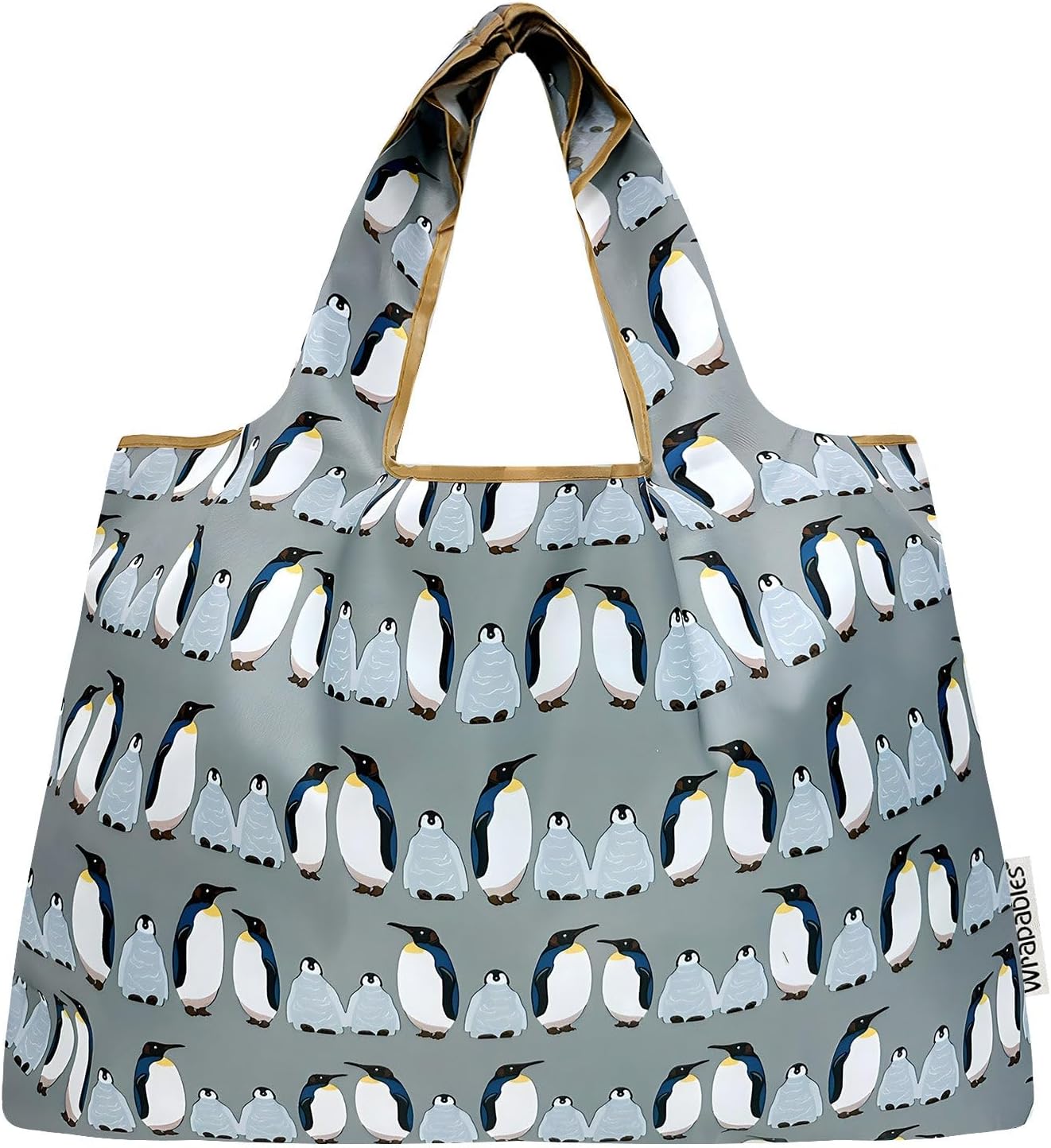 allydrew Large Foldable Tote Nylon Reusable Grocery Bags image 3