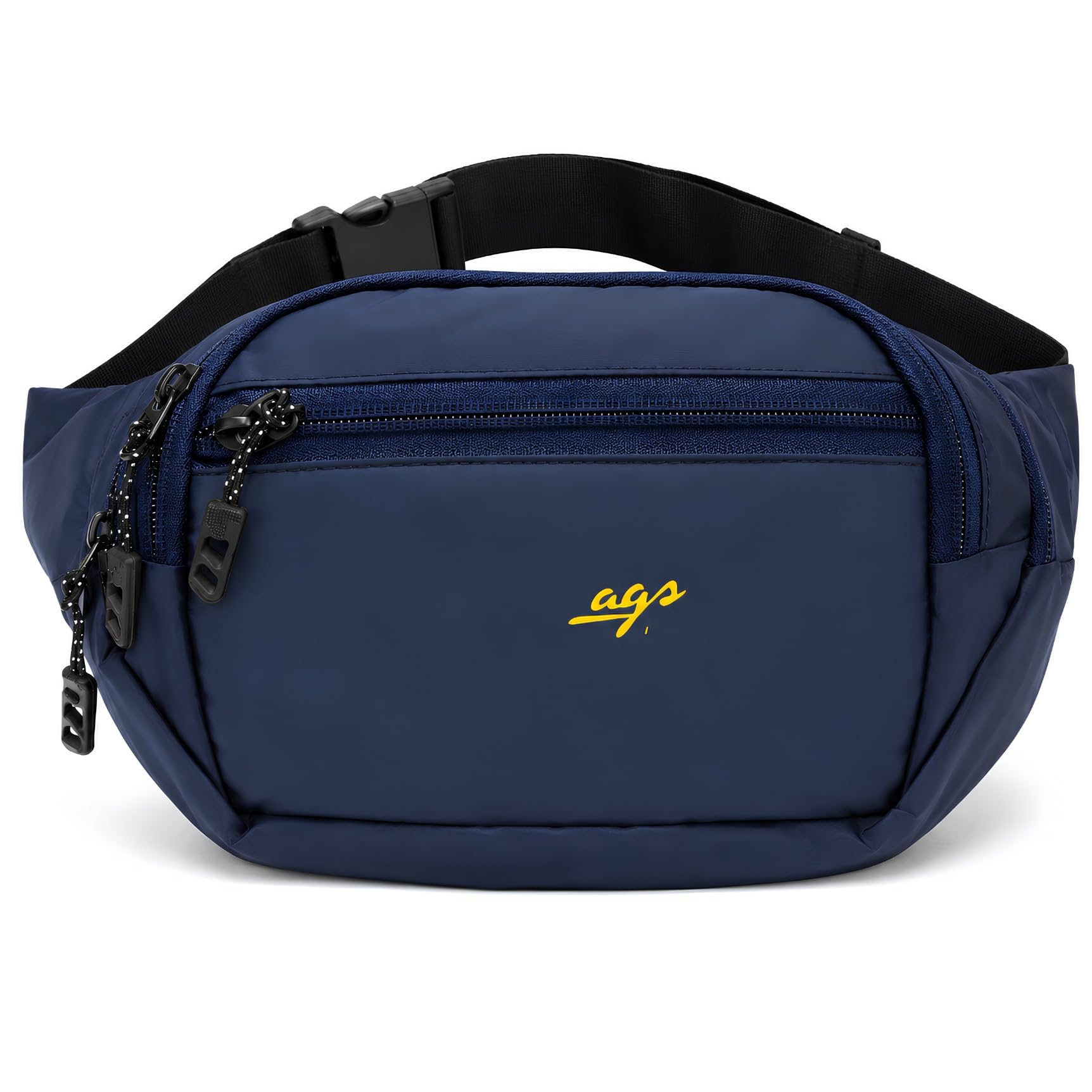 Unisex Waist Bag Water Resistant Crossbody Sling Bag | Navy Blue-image-33