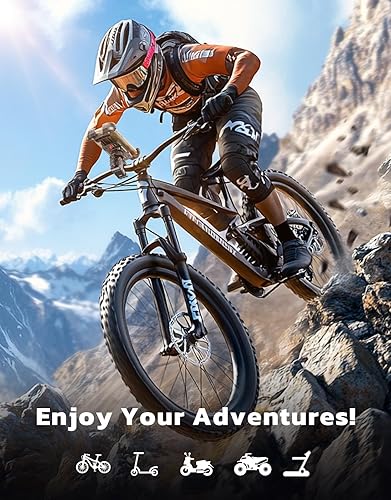 Miniatura 7 de Soporte de teléfono para motocicleta, bloqueo de un clic soporte para teléfono de bicicleta, protección acolchada mejorada Soporte de teléfono para