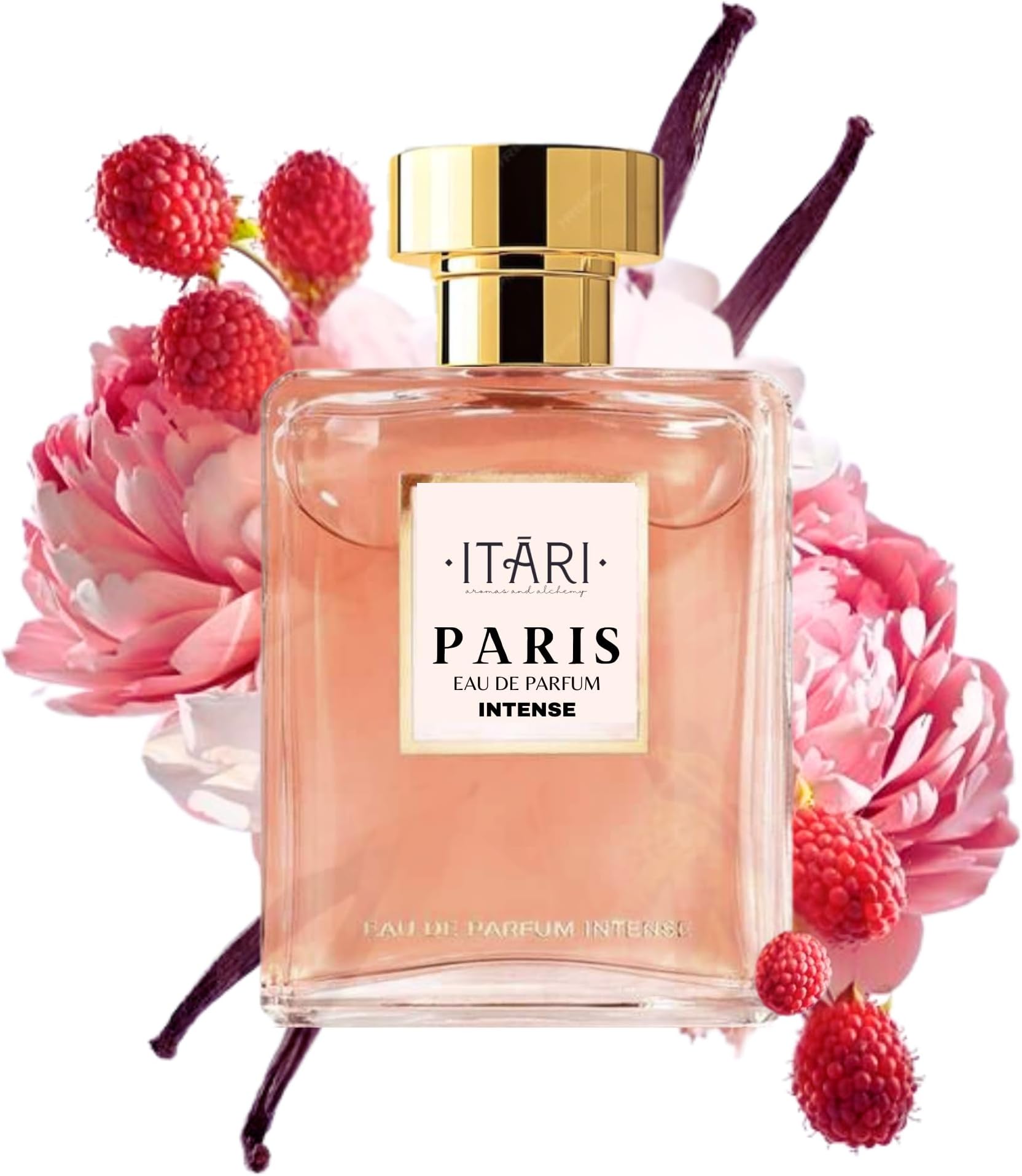 Paris Eau De Parfum Sweet Fruity Floral Feminine Fragrance With Hints of French Vanilla and Rich Amber