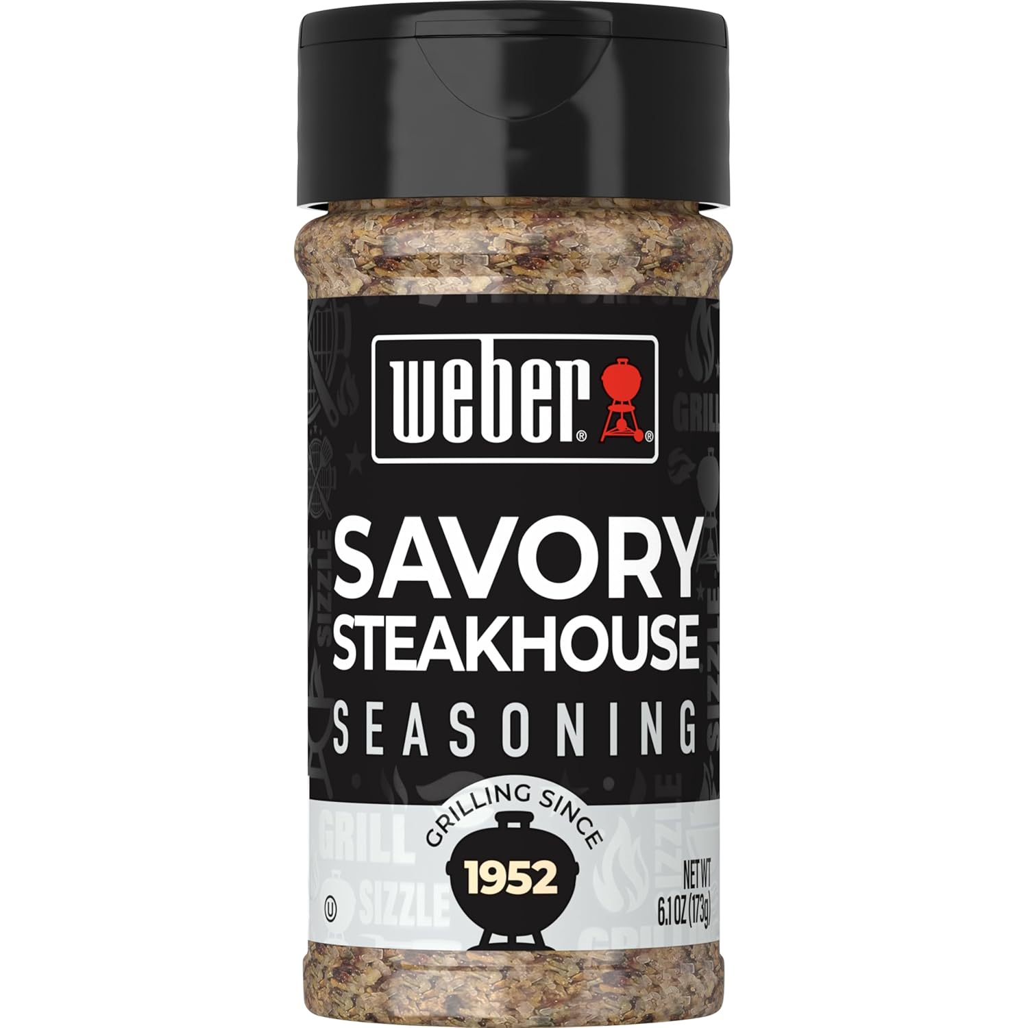 Weber Steak 'N Chop Seasoning, 6 oz (Pack of 6)