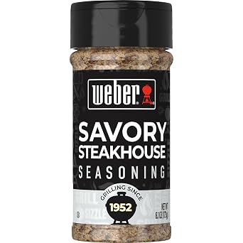 Weber Savory Steakhouse Seasoning, 6.1 oz