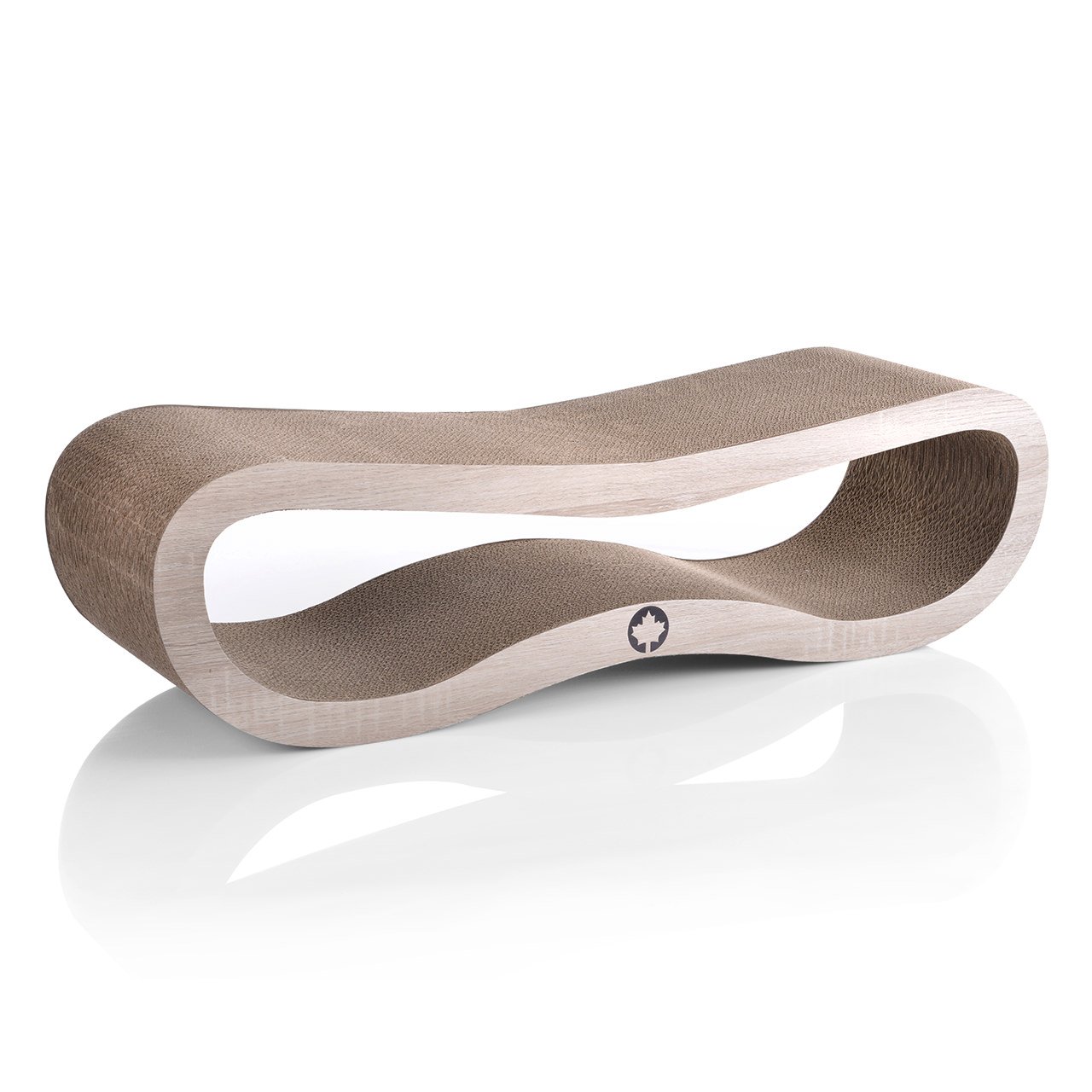 CanadianCat Company MEGA PACK Orbit En Satellite 2.0 Krabplanken Set – Natuurlijke Houtlook Met Kattenkruid, Duurzaam Golfkarton