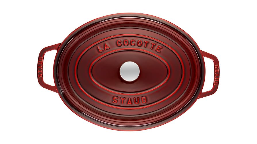 STAUB ココット オーバル 23cm グレナディンレッド Amazon.co.jp: staub ストウブ 「 ピコ ココット オーバル