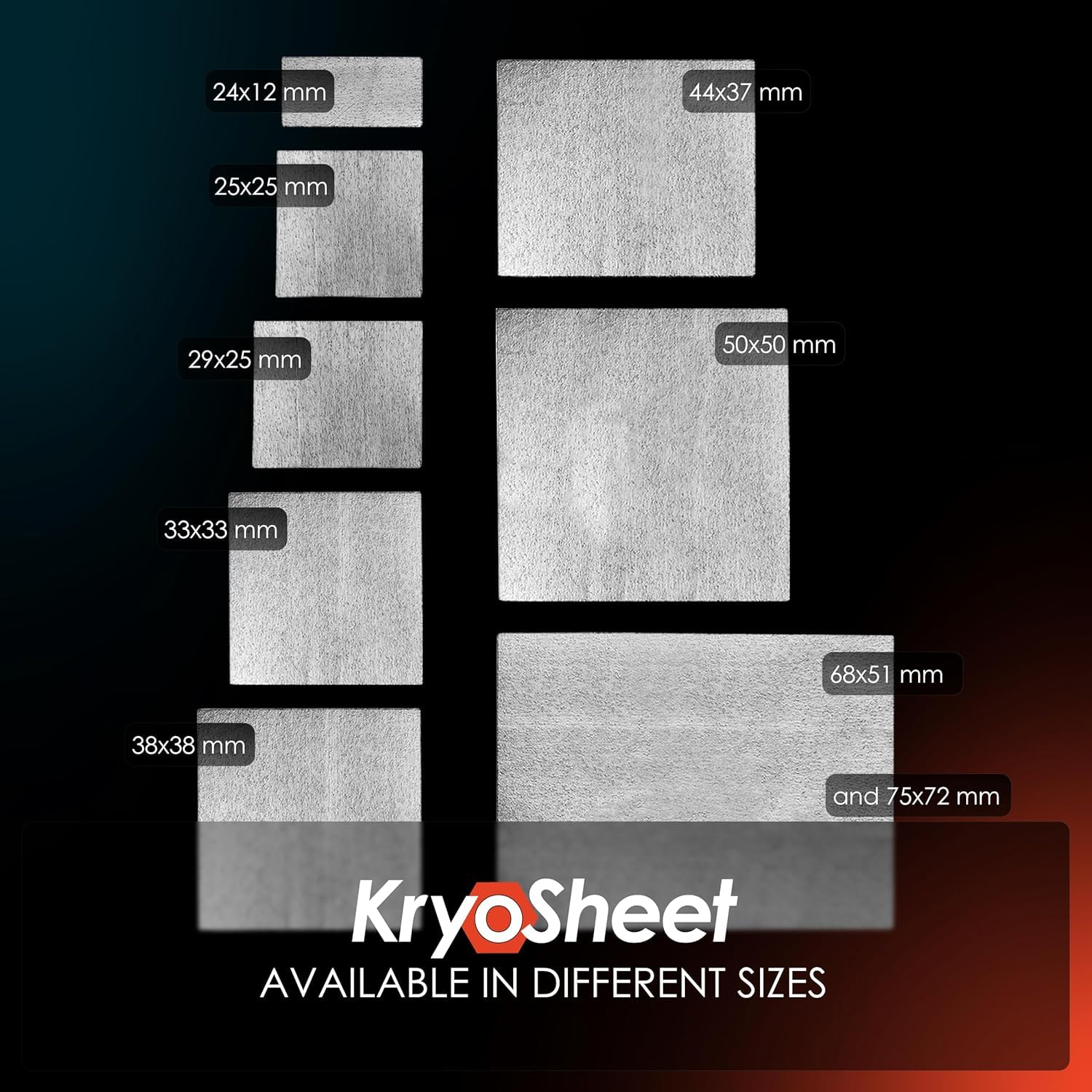 Amazon.com: Thermal Grizzly KryoSheet (33x33x0.2mm) – Ultra High