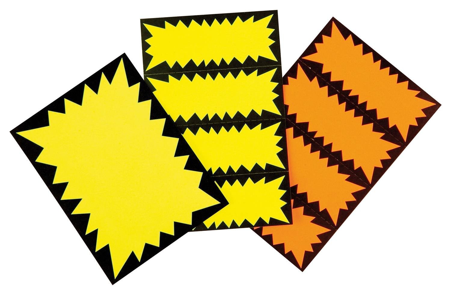 APLI Neon 066318 400 Range Non Drywipe Board, 35 x 90 mm, 250 g, Jaune-Noir