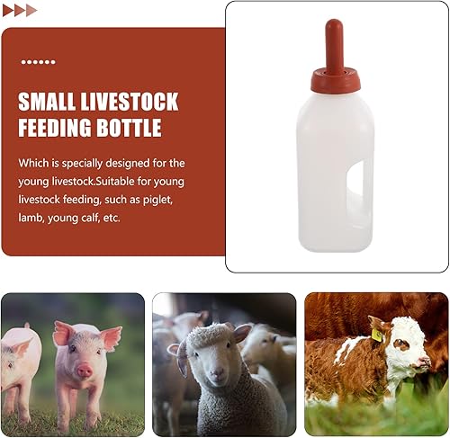 Miniatura 8 de Biberones de alimentación de cordero, botella de animales para mascotas, botella de leche de cabra, botella de leche de ternero, botella de bebida