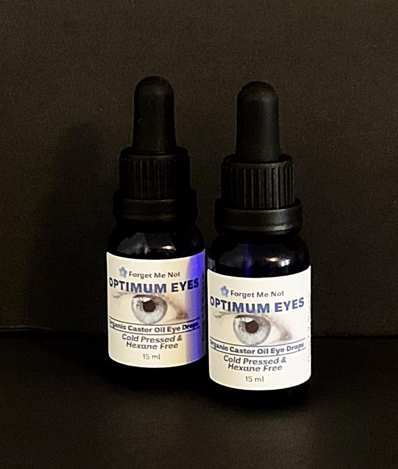 FMN Natural Organic Castor Oil Eye Drops - 15 ml