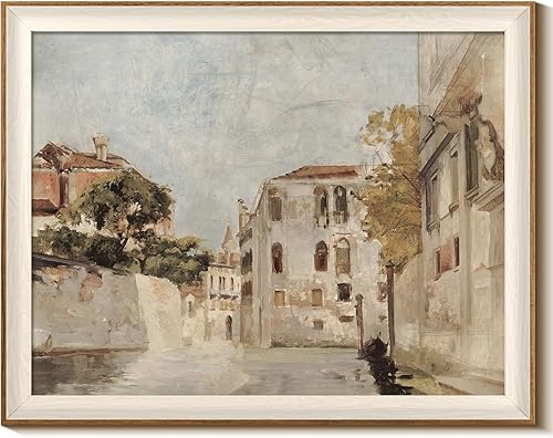 Miniatura 8 de InSimSea Arte de Pared en Lienzo Enmarcado Decoración de Habitación, Imágenes de Paisaje Costero Clásico para Baño Decoraciones de Pared, Arte