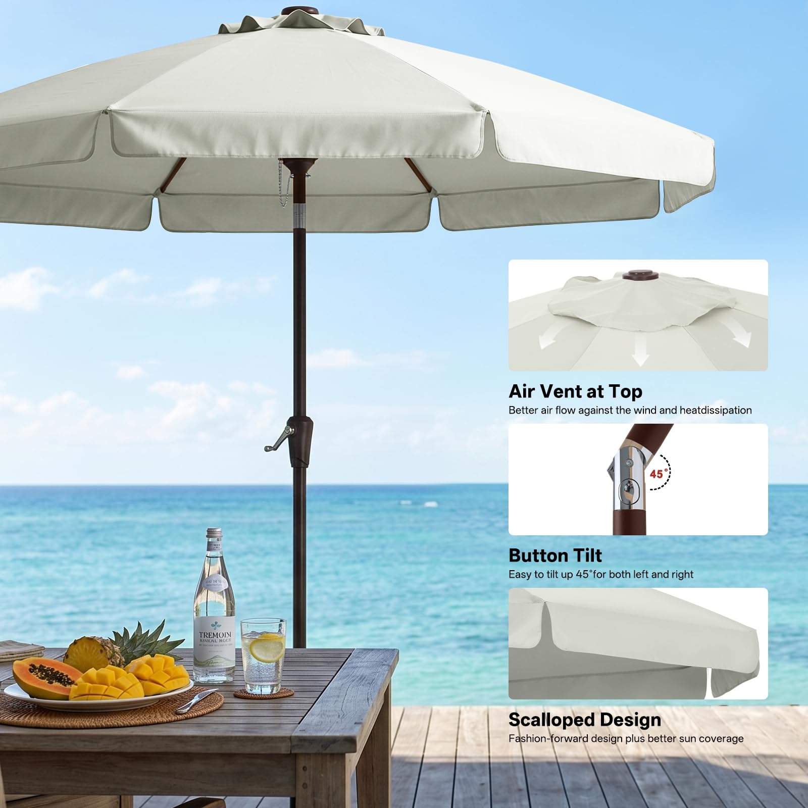 diy patio umbrella stand DIY ROLLING UMBRELLA STAND, Game changer! Ive always loved a good  umbrella stand but realized quickly that I would like one that can MOVE  anywhere! We added modern cedar accents, hidden casters and