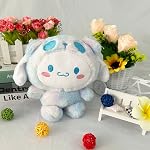 Cinnamoroll Plush Doll 8",Lovely Cartoon Anime Cinnamoroll Character Cute Big Ear Dog Plush Toy Doll Gifts for Game Fans and Kids Birthday