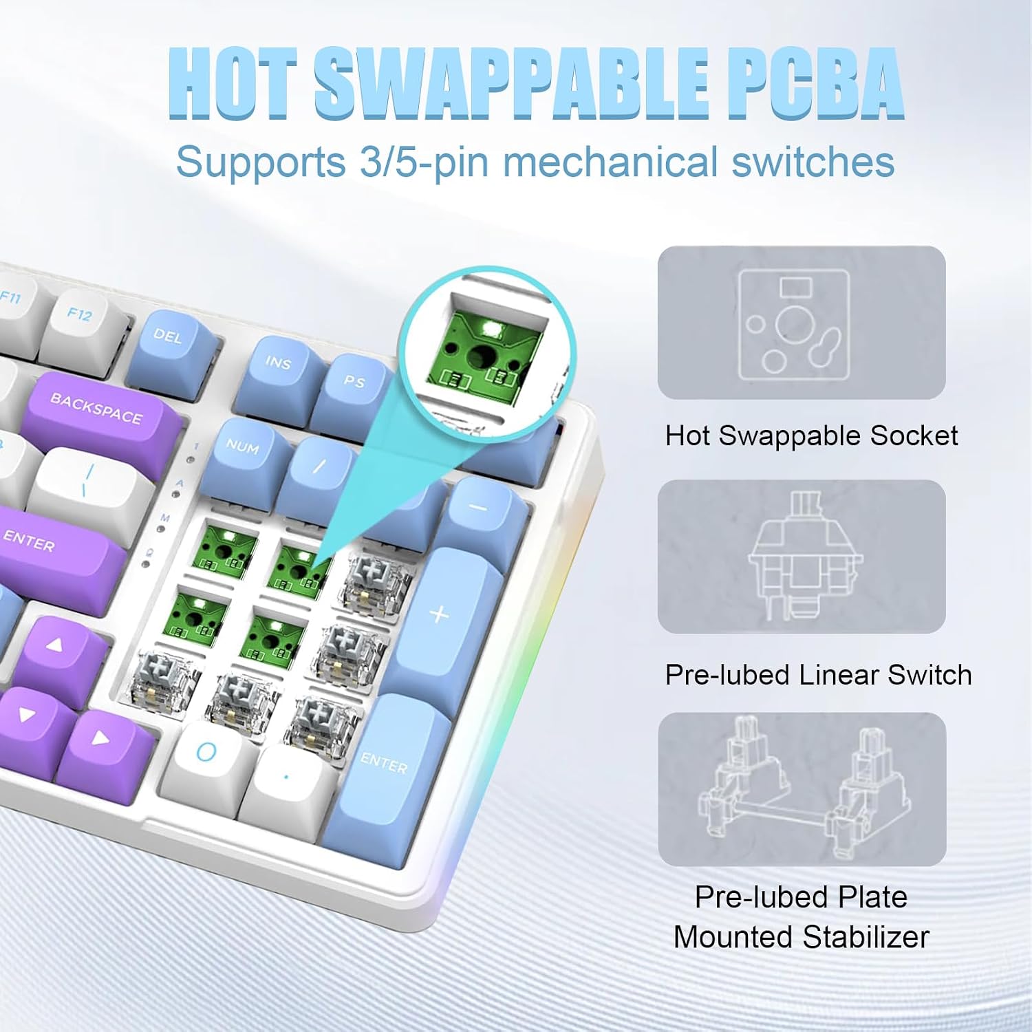Three Connection Modes for E-YOOSO Z-99 Keyboard