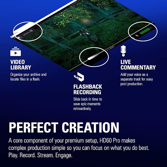 Elgato Game Capture HD, Xbox, Playstation High Definition Game Recorder for Mac and PC 1GC109901002
